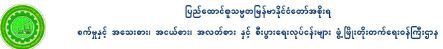 စက်မှုဝန်ကြီးဌာန